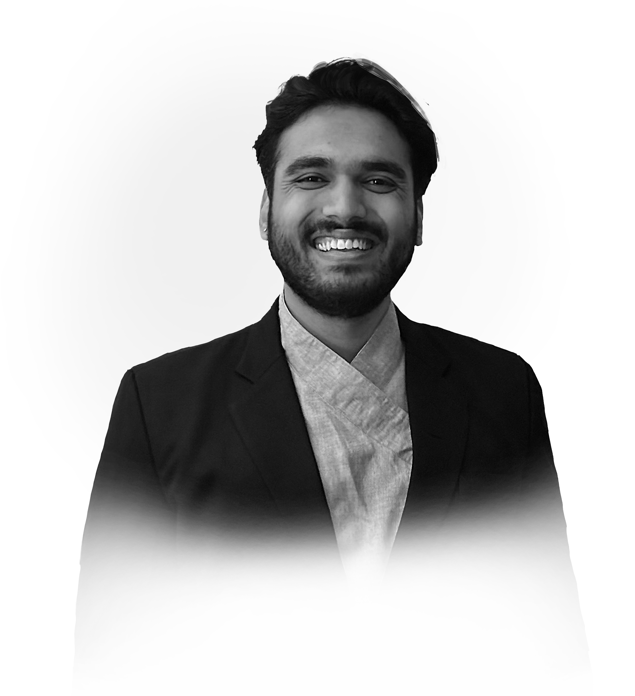 a guy smiling